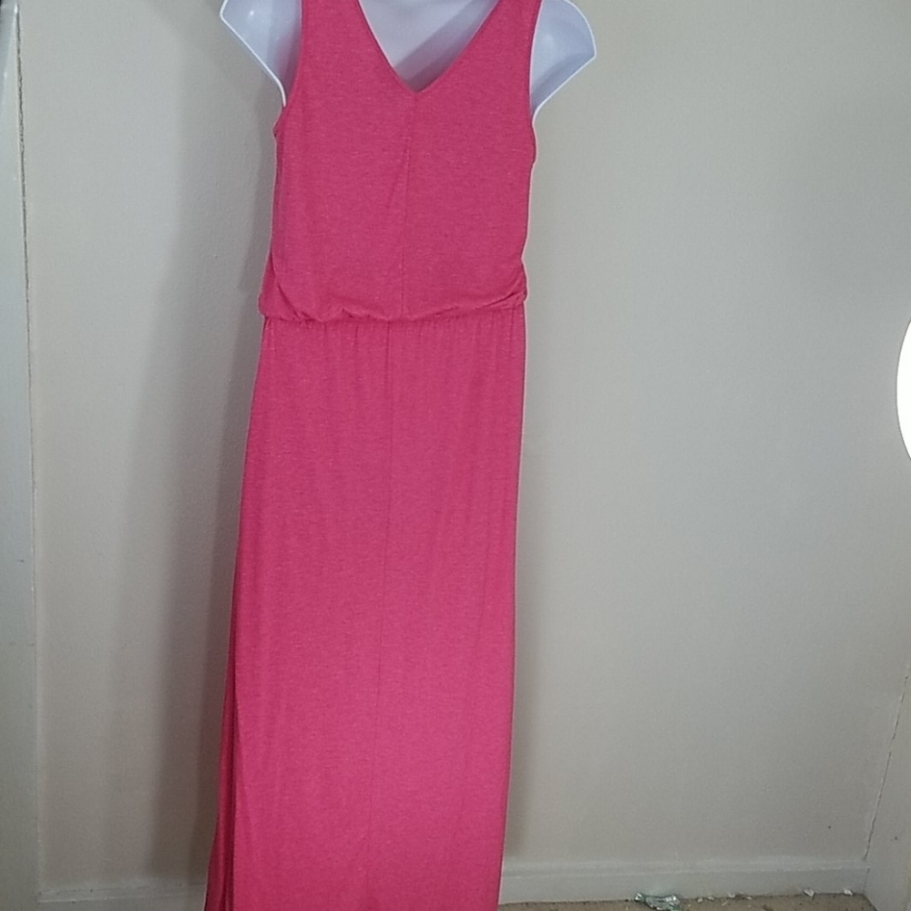 * Dress maxi loungewear sleepwear sundress Jersey - Picture 5 of 9